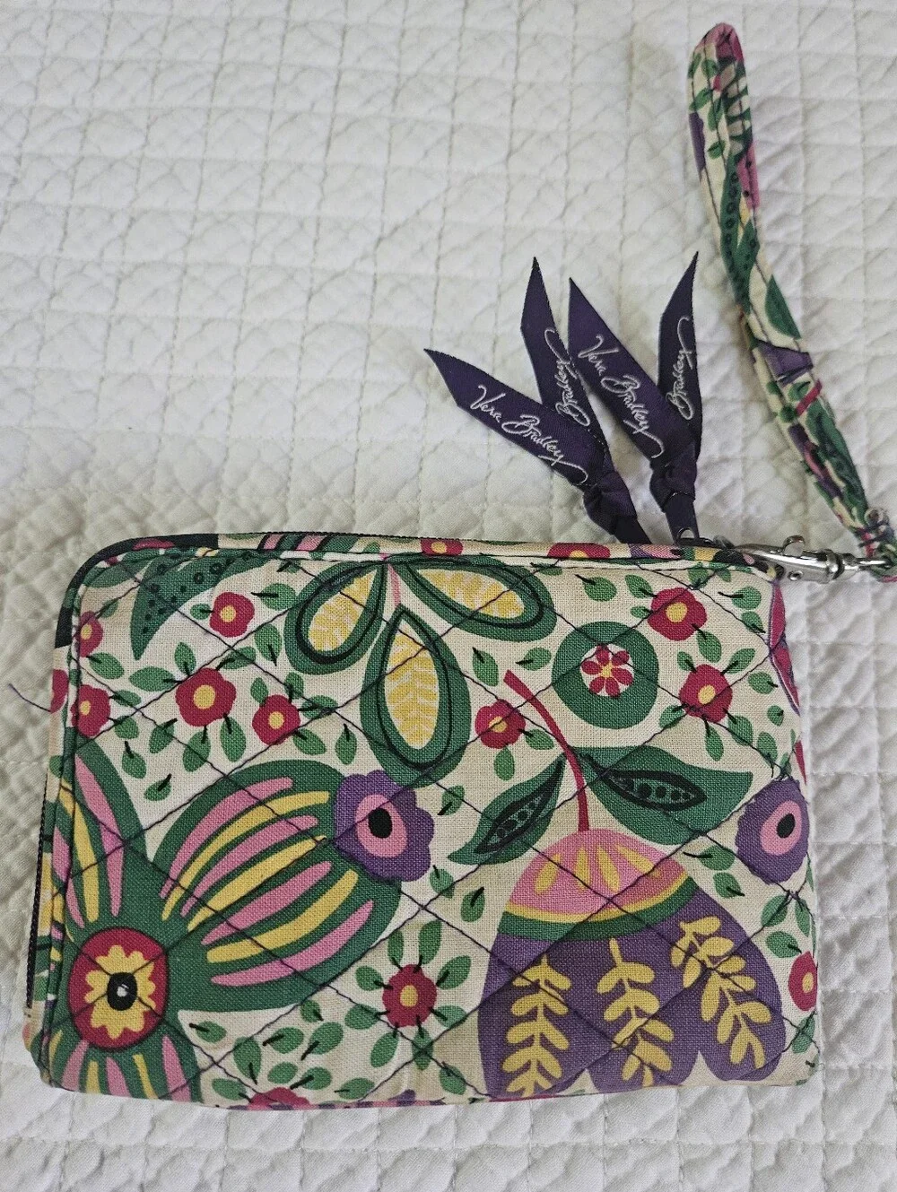 Vera Bradley Viva la Vera Double ID Wristlet Wallet